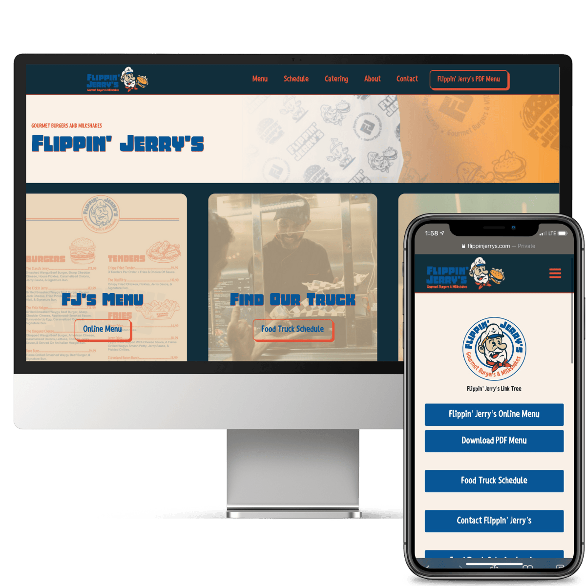 Flippin Jerrys Website Combo View